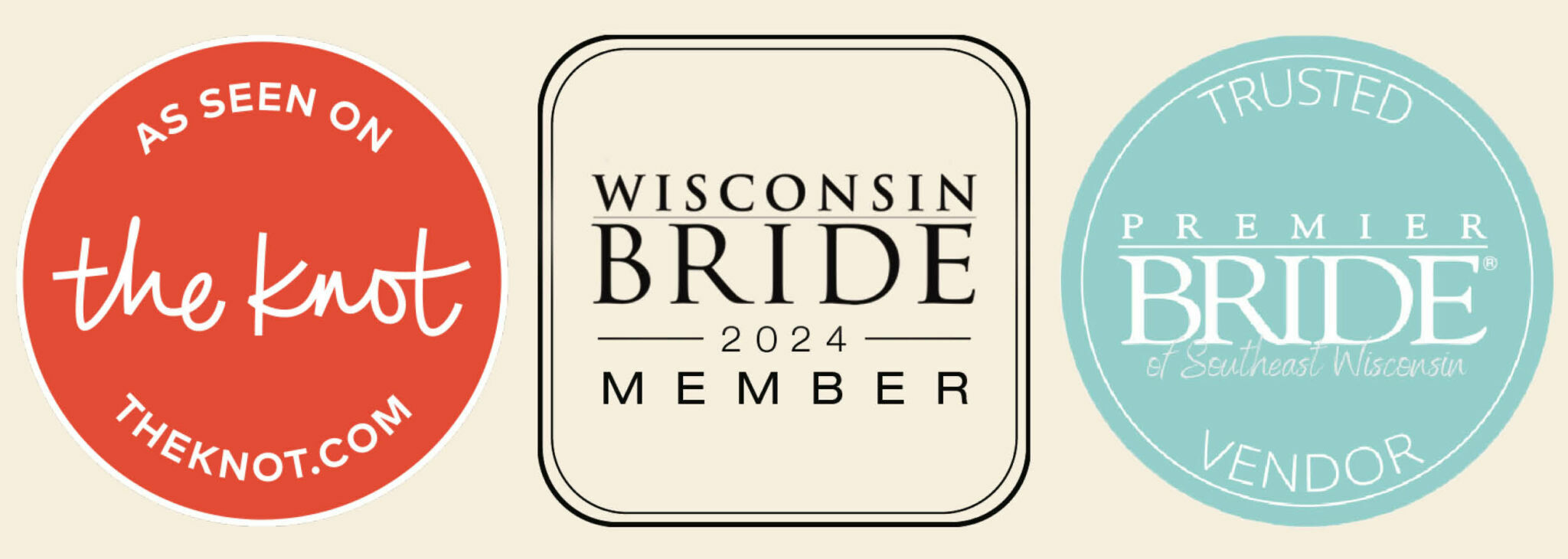wedding member badges